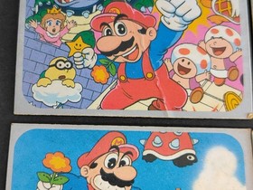 1985 Super Mario Bros Amada Menko Card Lot of 9 Nintendo Famicom Japan eb376