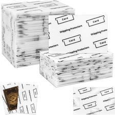 150 Pack Trading Card Shipping Protectors,4''x6'' Plastic Sports Cards Mailin...