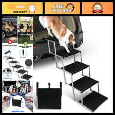 Portable Dog Stairs for Cars  SUVs, Folding Pet Steps, Non-Slip, 5 Steps, 200 l