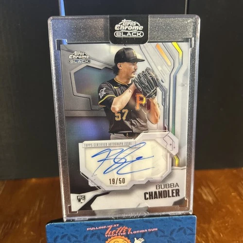 2026 Topps Chrome Black Bubba Chandler Ivory Autographs (RAW)