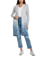 Johnny Was The Long Midi Wool Cardigan Women's