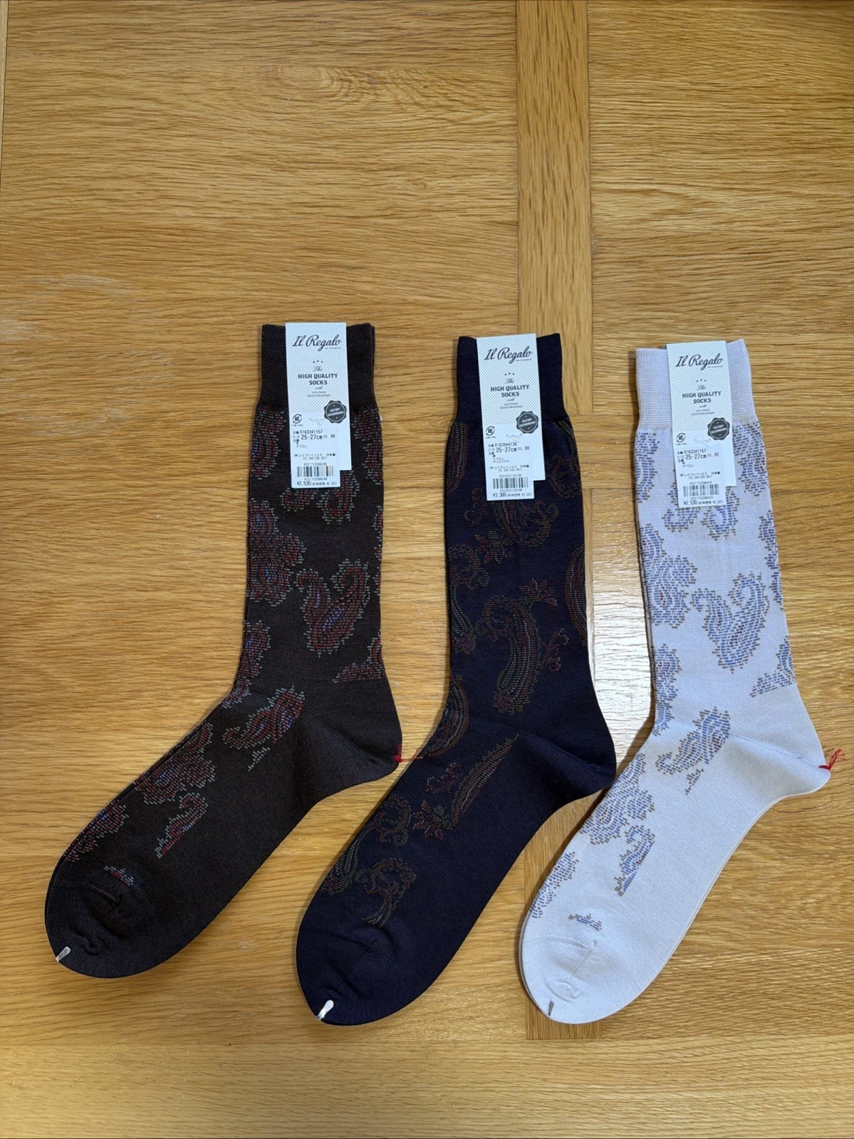 Il Regalo Japanese Socks BNWT Size UK 7.5-9.5
