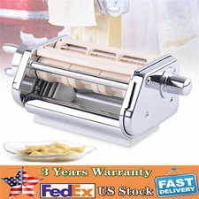 Silver Kitchen Pasta Raviol Roller Cutter Ravioli Maker Stand Mixer Attachment