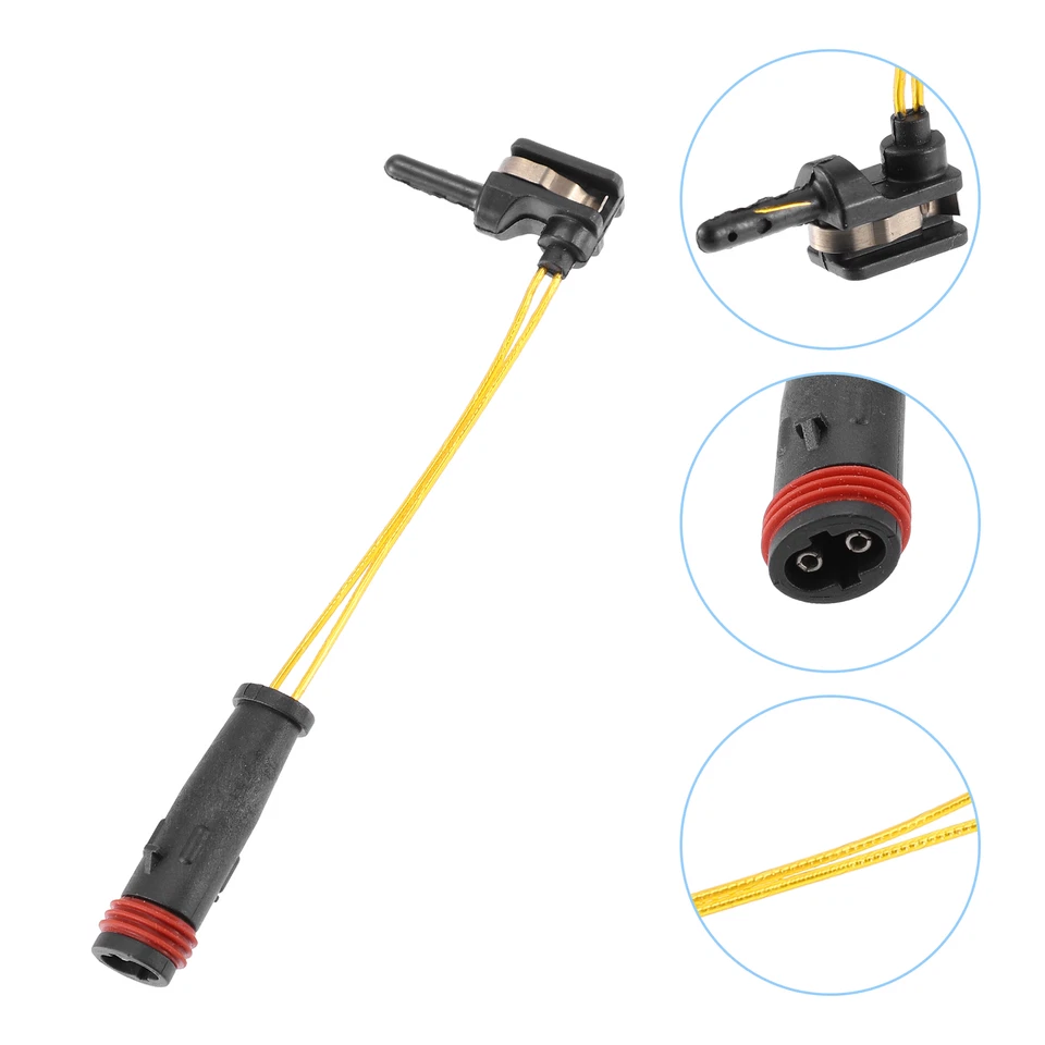 Sensor de pastillas de freno delantero trasero sensor de freno de disco CUATRO personalizados para Mercedes-Benz C230 Foto 4 de 4