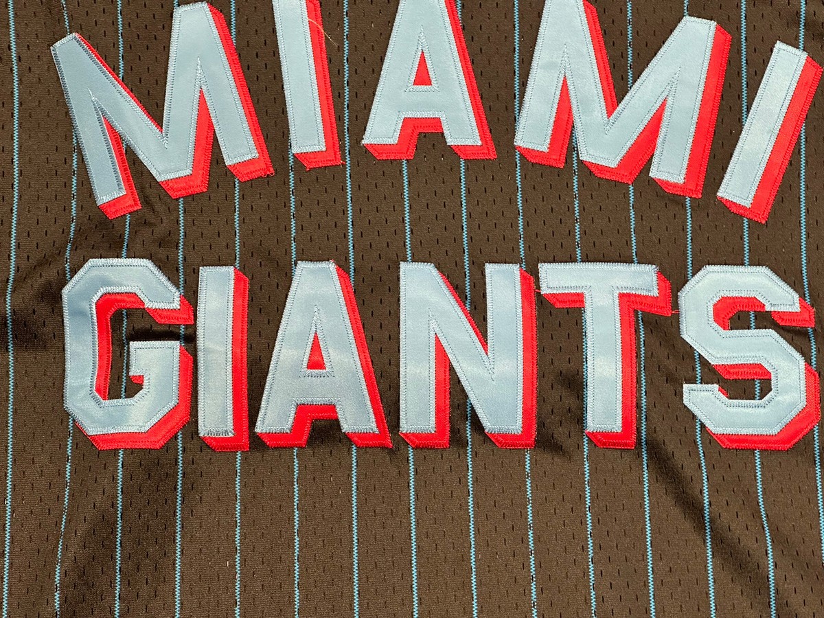Miami Giants, Negro League, Rings & Crowns Mesh Replica Miami Giants, Negro League, Rings & Crowns Mesh Replica