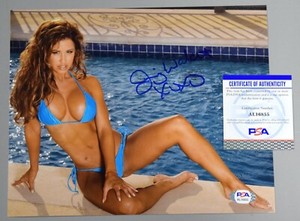 Jennifer Walcott Signed 8x10 Photo Autograph Playboy Playmate PSA COA (Image 41)