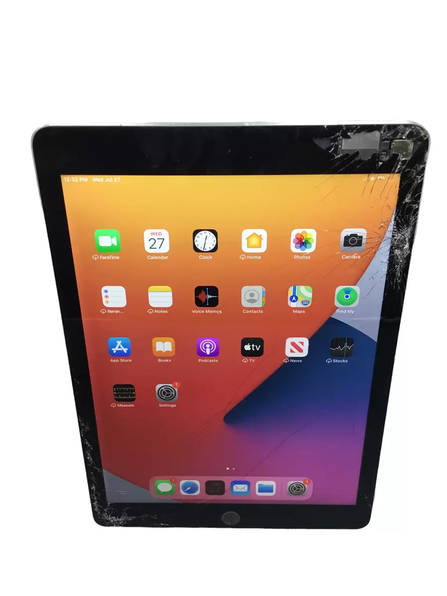 Apple iPad Pro A1674 9.7-inch 32GB Wi-Fi + Cellular Unlocked MLPW2LL/A Damaged