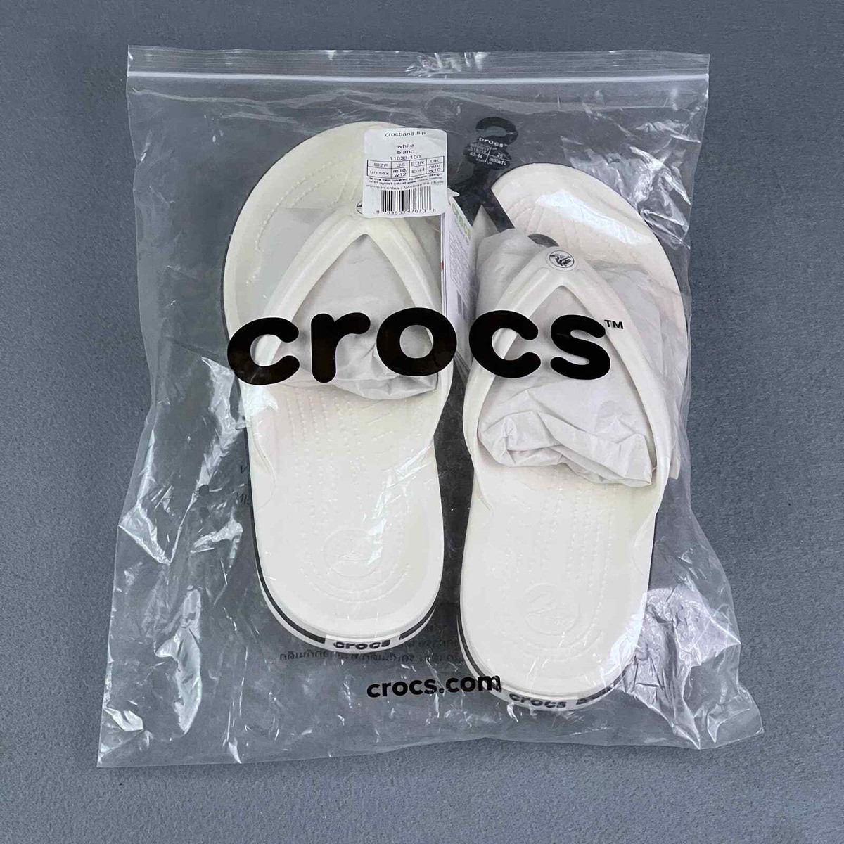 Crocband White Colour Crocs Crocs Crocband Cruiser Children's