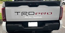 Fits Toyota Tundra Trd Pro Tailgate Decals 2022 2023 2024 2025 2026 Trd Pro