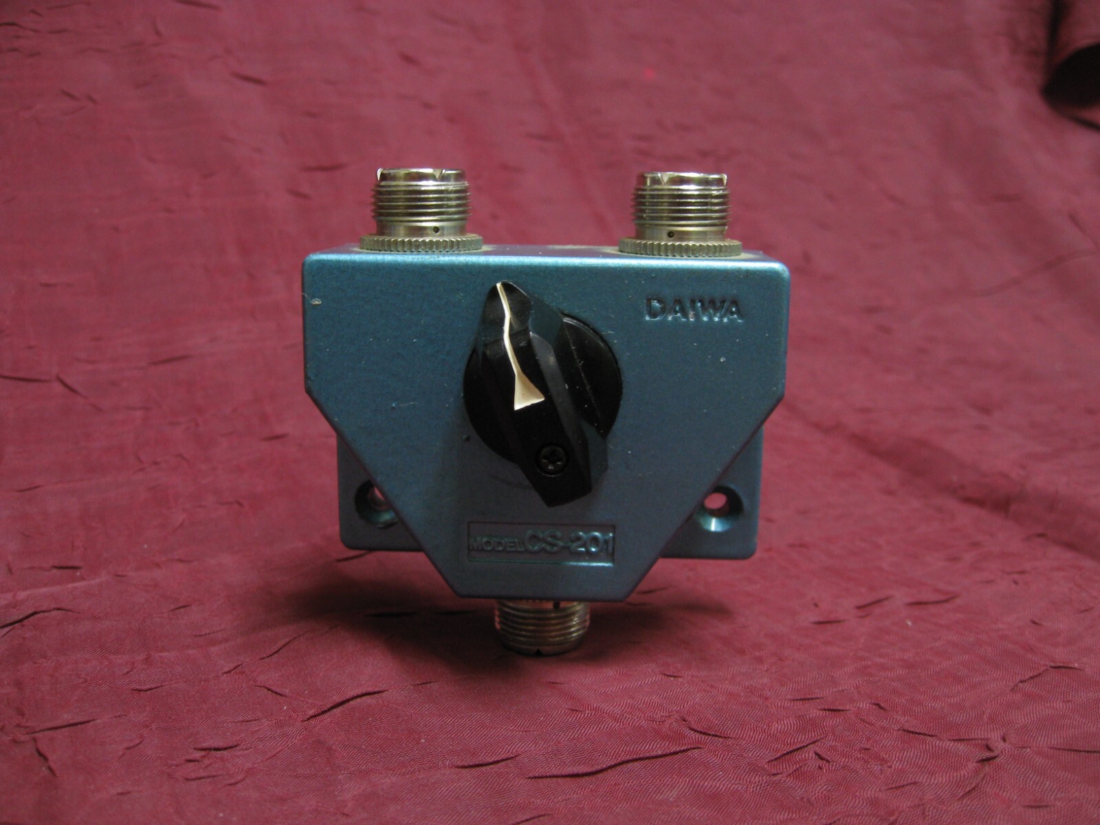 DAIWA 2 POSITION HEAVY DUTY ANTENNA COAX CABLE SWITCH CB HAM RADIO CS