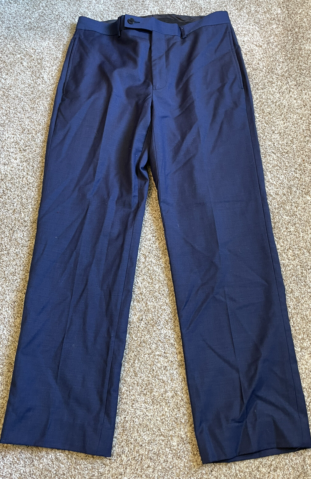 Calvin Klein XFit Solid Slim Fit Dress Pants 30 x 30… Gem