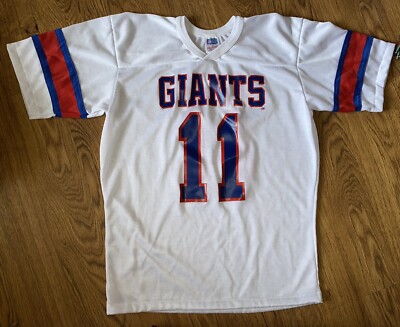 Vintage 90s Rawlings New York Giants #11 Phil Simms White