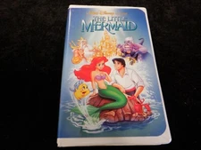 VHS - The Little Mermaid - Banned Cover Clamshell Edition - Great Condition
