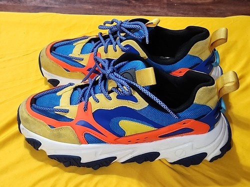 Javi Shoes Size 9.5 - Engage BLU/YLW/ORG
