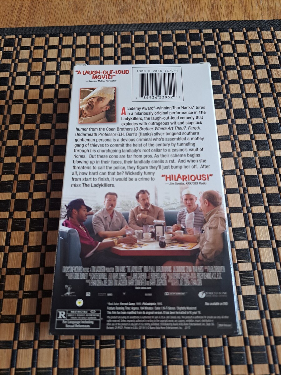 The Ladykillers (VHS, 2004) Tom Hanks, Marlon Wayans, J.K. Simmons