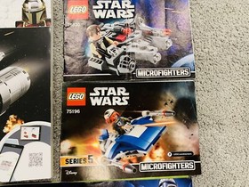 Lego Star Wars Huge Bulk Lot of 17 Instruction Manuals 75137 7957 75017 75292