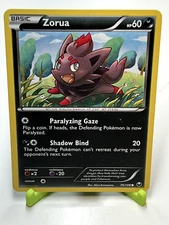 Pokemon Zorua 70/108 Dark Explorers Common NM Condition