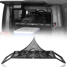 Interior Cargo Rack Storage Basket for 2007-2018 Jeep Wrangler JK 2Door Hardtops
