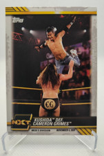 2021 Topps WWE NXT Base #84 Kushida def. Cameron Grimes - NXT