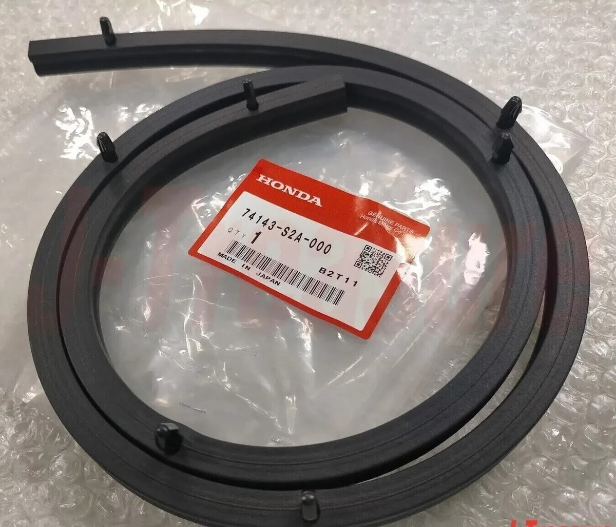 K  2000-2009 Honda S2000 S2K AP1 AP2 Genuine Hood Seal Rubber