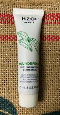 H2O+ Aquadefense Refining Matcha Detox Mask, 15ml/.5fl oz