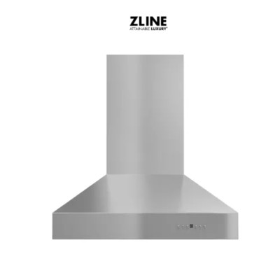 ZLINE 280 - 700 CFM 36 Inch Wide Outdoor Wall Mounted Range Hood with 304 Grade