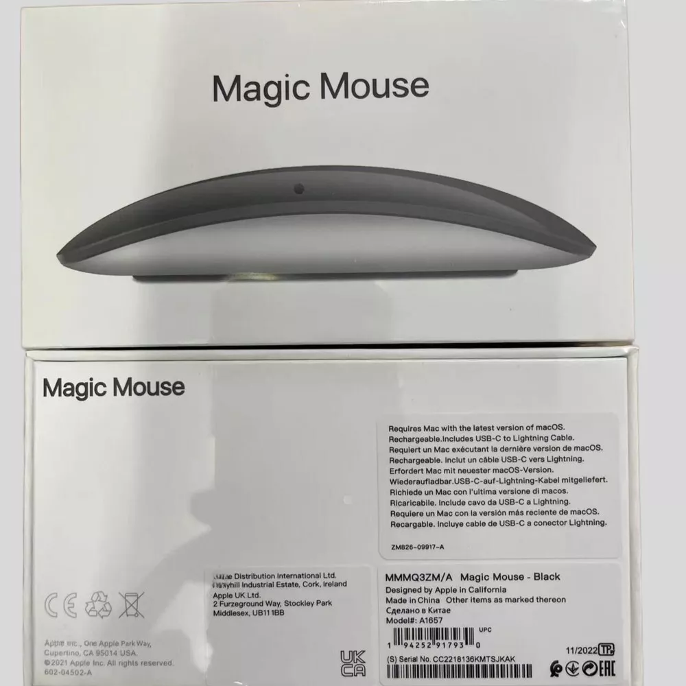 For Apple magic mouse 3 black