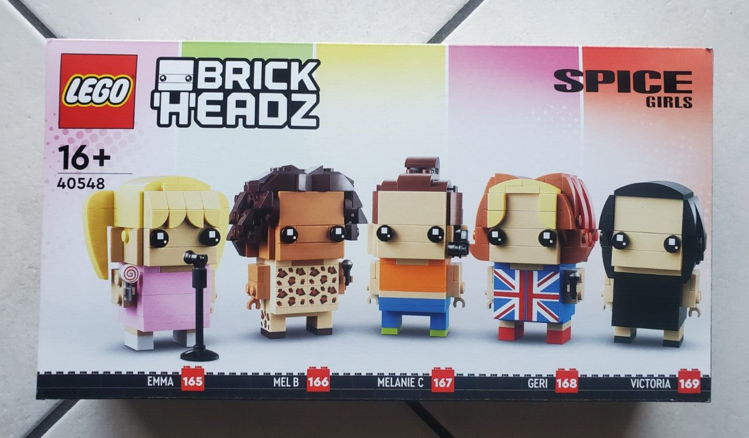 Lego Brickheadz 40548 Hommage aux Spice Girls - Idée Cadeau Idéale pour Fan Adulte
