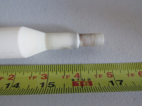 Tubo de muestreo de cerámica Antek 17 pulgadas de largo USADO manchas posibles grietas en la línea del cabello - Imagen 3 de 12