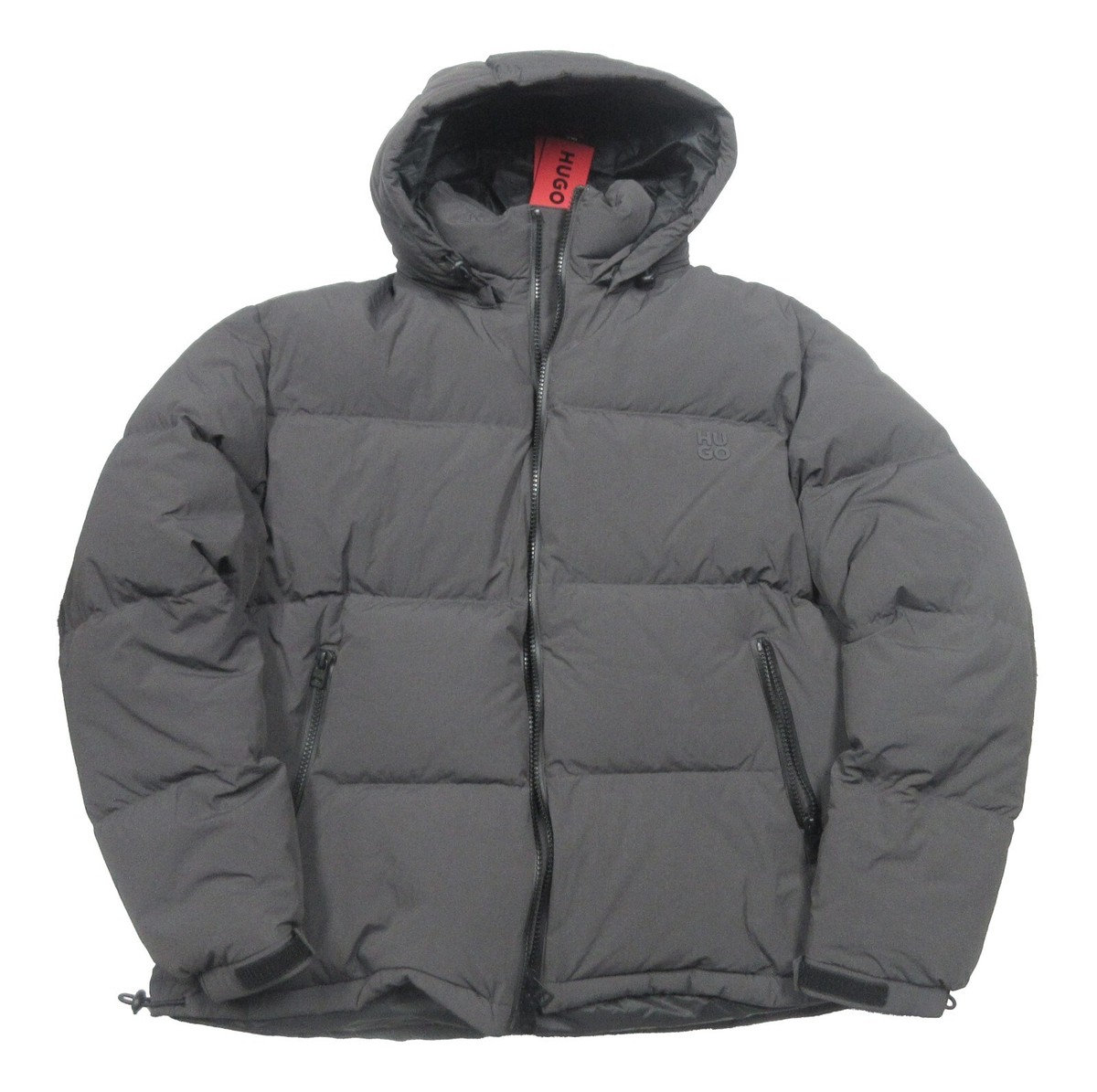 Hugo Boss Red Label Men's Grey Bironto 2341 Quilted Puffer Down