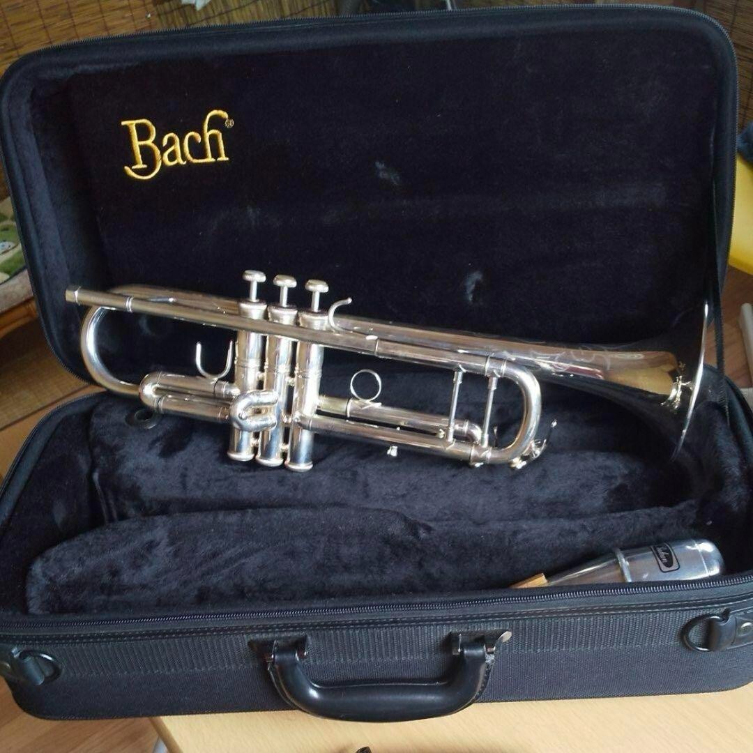 Bach TR400 Silver Trumpet | eBay Bach TR400 Silver Trumpet | eBay