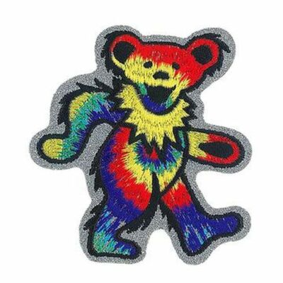 GRATEFUL DEAD - RAINBOW BEAR - EMBROIDERED PATCH - BRAND NEW GRATEFUL DEAD - RAINBOW BEAR - EMBROIDERED PATCH - BRAND NEW