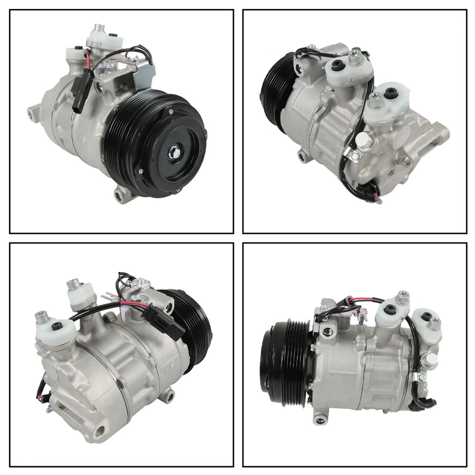 Compresor de aire acondicionado para Mercedes-Benz E300 2015-2016 E250 E350 E400 CLS400 GLK250 Foto 3 de 4