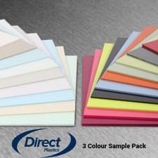 Sample Pack - PVC Cladding - Gloss / Satin - Pack of 3 - Your choice of colours!