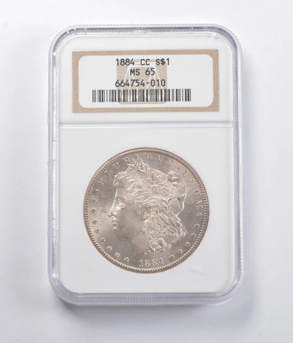 MS65 1884-CC Morgan Silver Dollar NGC *5531