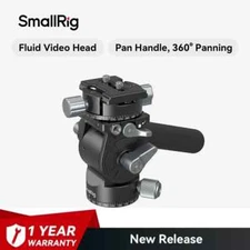 SmallRig Arca-swiss QR Adjustable 360° Swivel Lightweight Fluid Video Head -3457