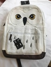 Harry Potter Hedwig Owl Faux Leather Big Backpack by BioWorld Universal Studios