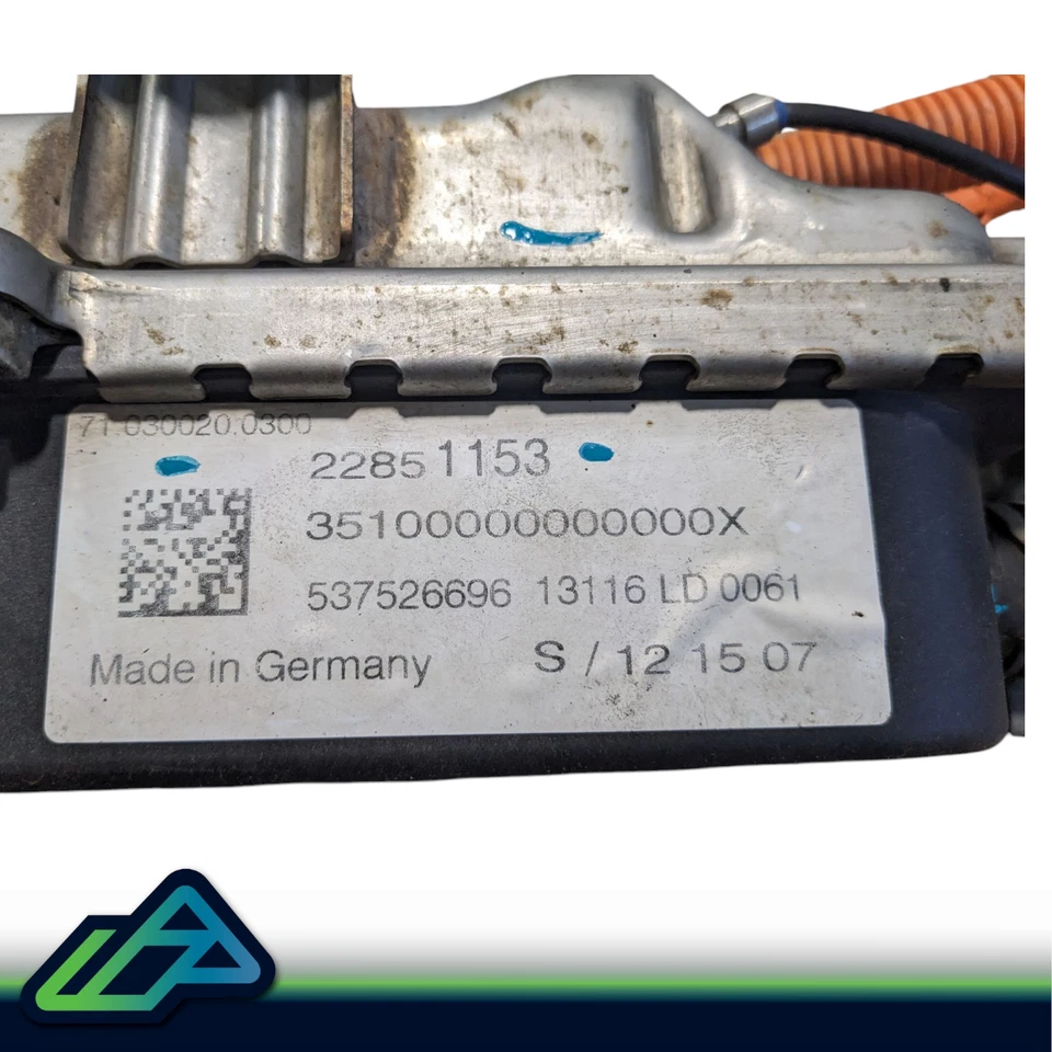 Модуль управления электрическим нагревателем охлаждающей жидкости Chevy Volt Spark 2011-2015 годов выпуска 22851153 - Изображение 3 из 4