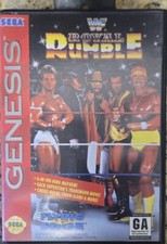 Sega Genesis WWF Royal Rumble Video Game. Game And Box Only No Manual