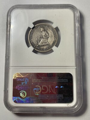X Rare Old 1893 Isabella Commemrative Silver Quarter Certified MS