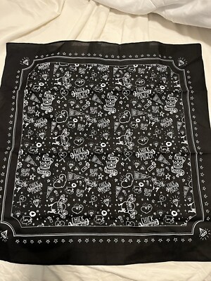 Buff Chick Supplements Bandana Black NEW Sold Out Coffee Fitness Powerlifting