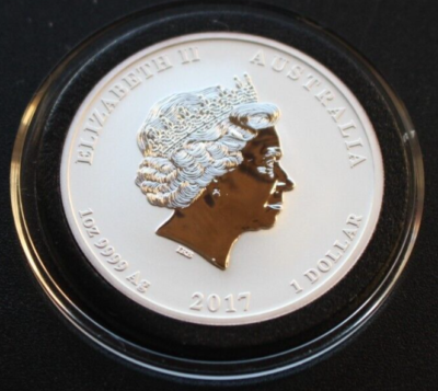 2017 1 Oz Dragon & Phoenix Australia .999 Fine Silver BU | eBay