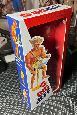 BIG JEFF BIG JIM'S FRIEND BOX ONLY SEE DESCRIPTION