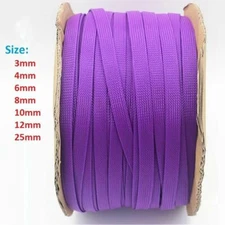Purple 3mm-25mm Expandable Braided Cable Sleeving/Sheathing/Auto Wire Harnessing