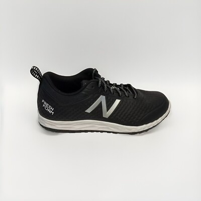 New Balance Men's MID806W1 Black/Silver/White Safety Shoes Size 10 4E
