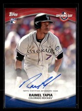 2018 Topps Opening Day Raimel Tapia Opening Day Autograph Auto FX1724