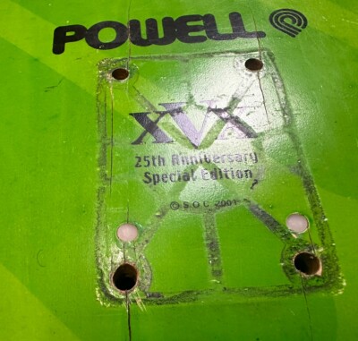 Vintage Powell Peralta Alan Gelfand 2001 25th Anniversary