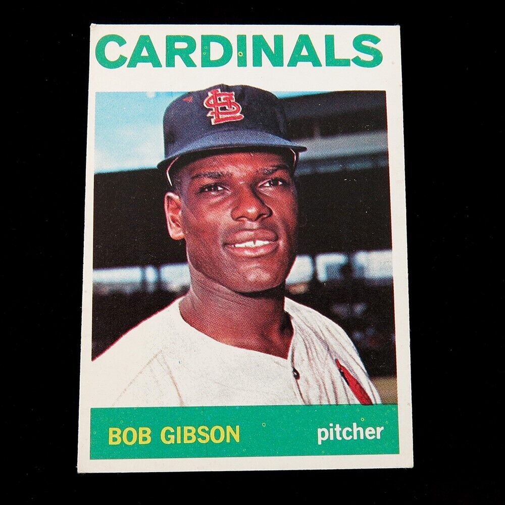 NICE 1964 Topps #460 Bob Gibson Baseball Card - SportsCare Physical Therapy