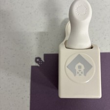Martha Stewart Farm Barn Corner Paper Punch Card Making