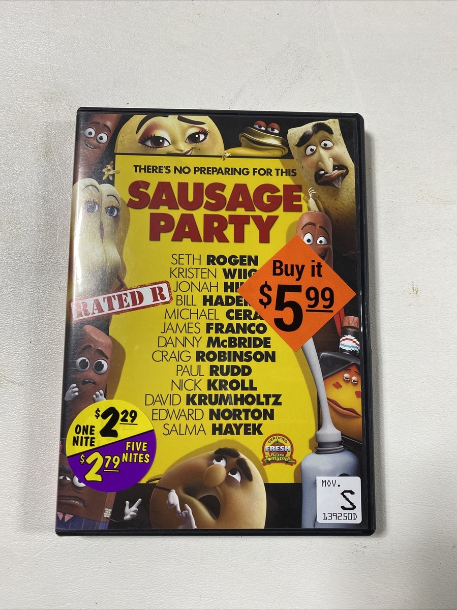 Sausage Party (DVD, 2016) 43396470910| eBay